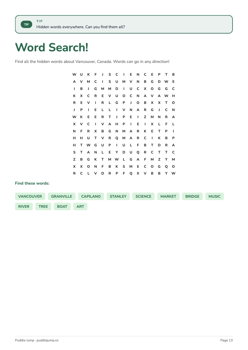 Word puzzle